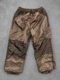 Brown & White Triple Snowpants
